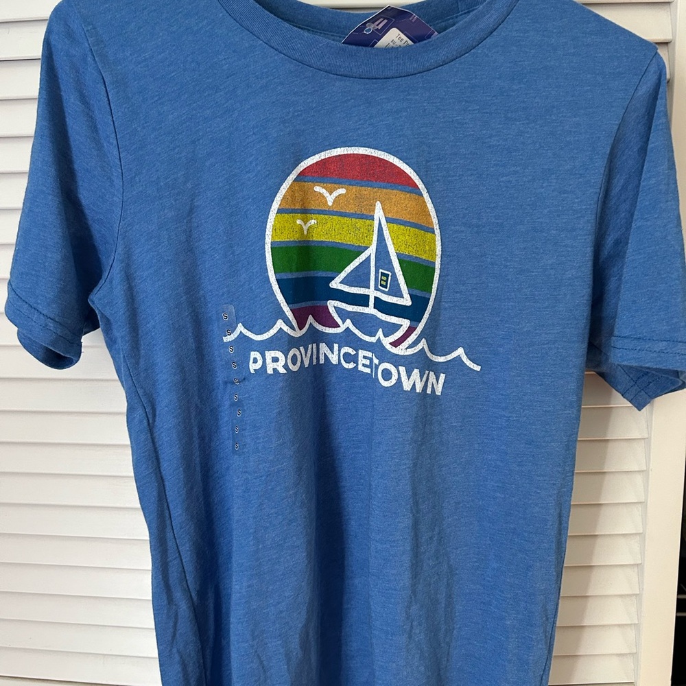 Blue Provincetown Human Rights Campaign Graphic T-Shirt